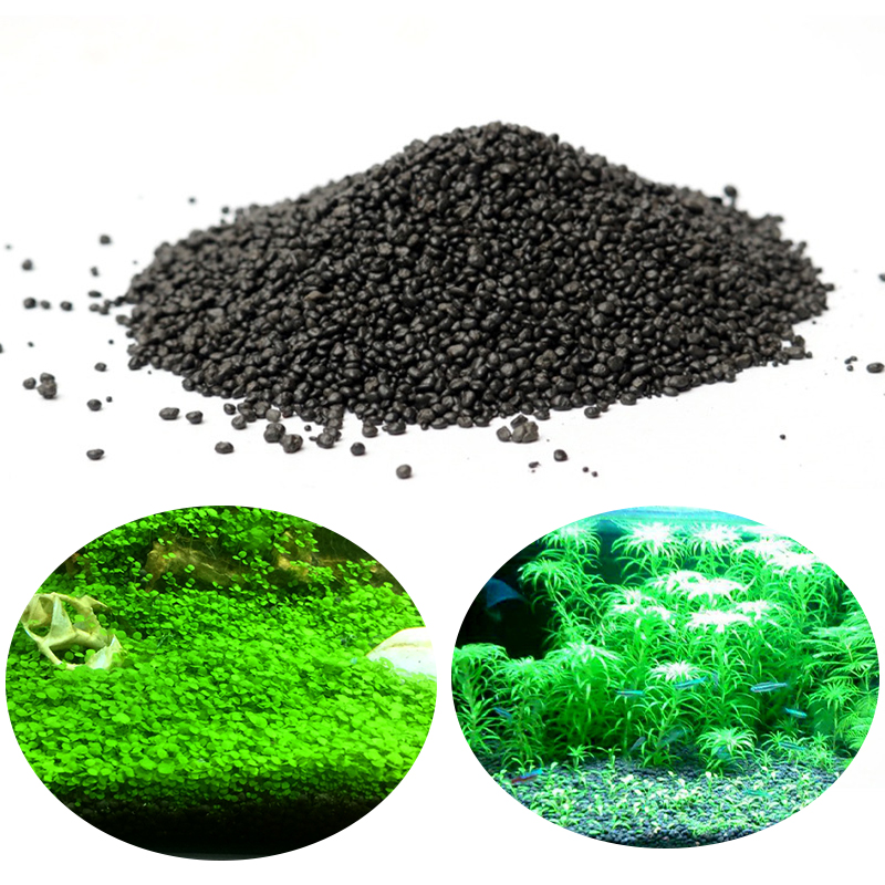 Aquarium Planted Tank Soil - พิพิธภัณฑ์สัตว์น้ําน้ําหญ้าโคลนพืชเมล็ดดินถังปลาด้านล่างทรายอาหารดินโคลนสีดําถังหญ้าน้ําด้านล่างดินปุ๋ย