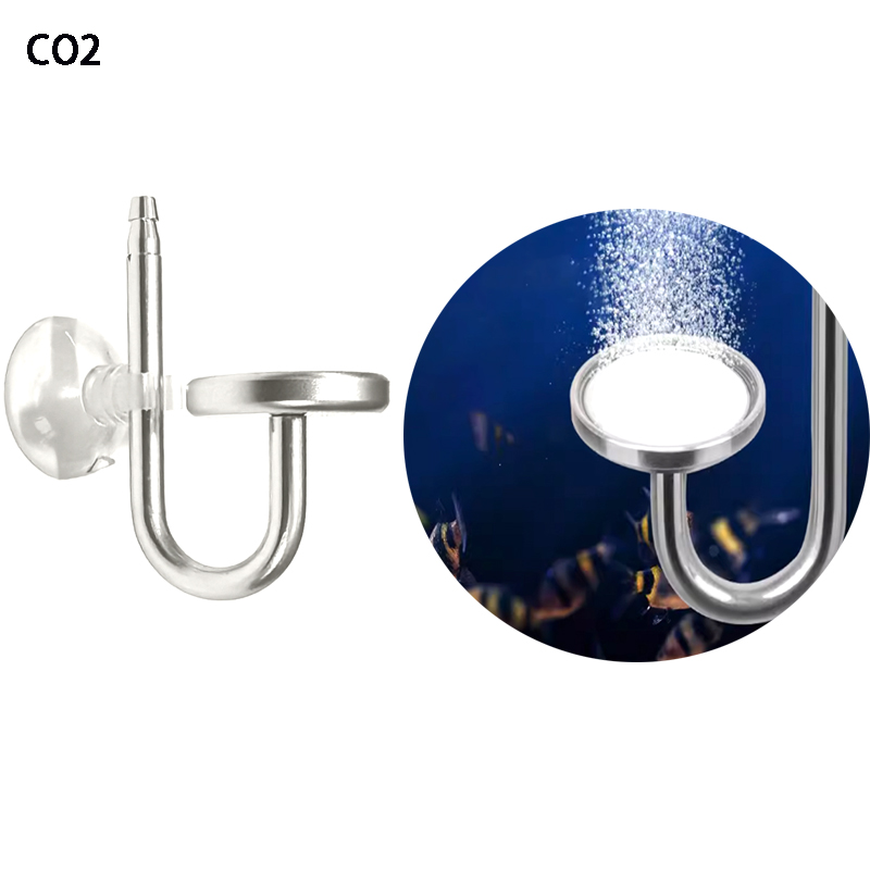 Aquarium Plant No Co2 - เครื่องพ่น CO2 สำหรับตู้ปลา ZRDR พร้อมวาล์วปรับแรงดันและตัวกระจาย CO2