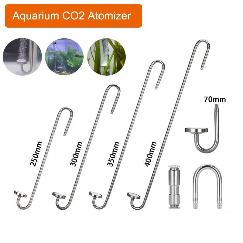 Aquarium Plant No Co2 - CO2 Nebulizer CO2 Diffuser Aquarium สแตนเลสเซรามิค