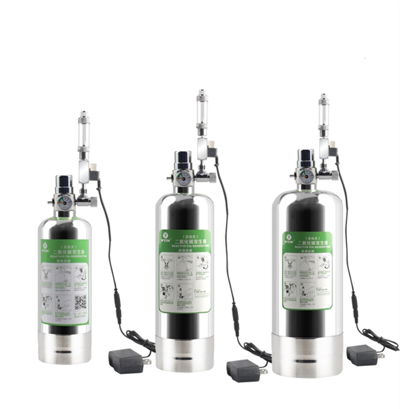 Aquarium Plant No Co2 - พิพิธภัณฑ์สัตว์น้ำ DIY CO2ชุดเครื่องกำเนิดไฟฟ้าแรงดัน Air Flow ควบคุมพิพิธภัณฑ์สัตว์น้ำ