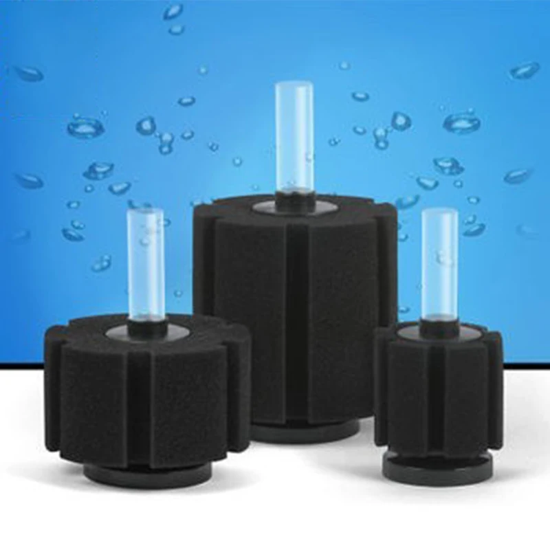 Aquarium Planted Filter - ฟองน้ำกรองตู้ปลา สำหรับปั๊มลมตู้ปลา ฟองน้ำกรองชีวภาพ ฟิลเตอร์กรองชีวภาพในตู้ปลา อุปกรณ์เสริมตู้ปลา