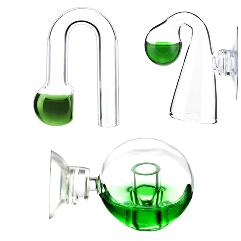 Aquarium Plant No Co2 - กระจายแก้ว CO2 DROP Checker Aquarium Hang