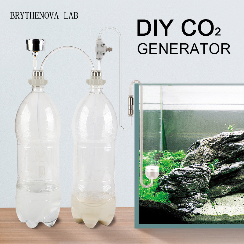 ชุดอุปกรณ์สร้างก๊าซคาร์บอนไดออ - Aquarium Plant No Co2 บทวิจารณ์และราคา