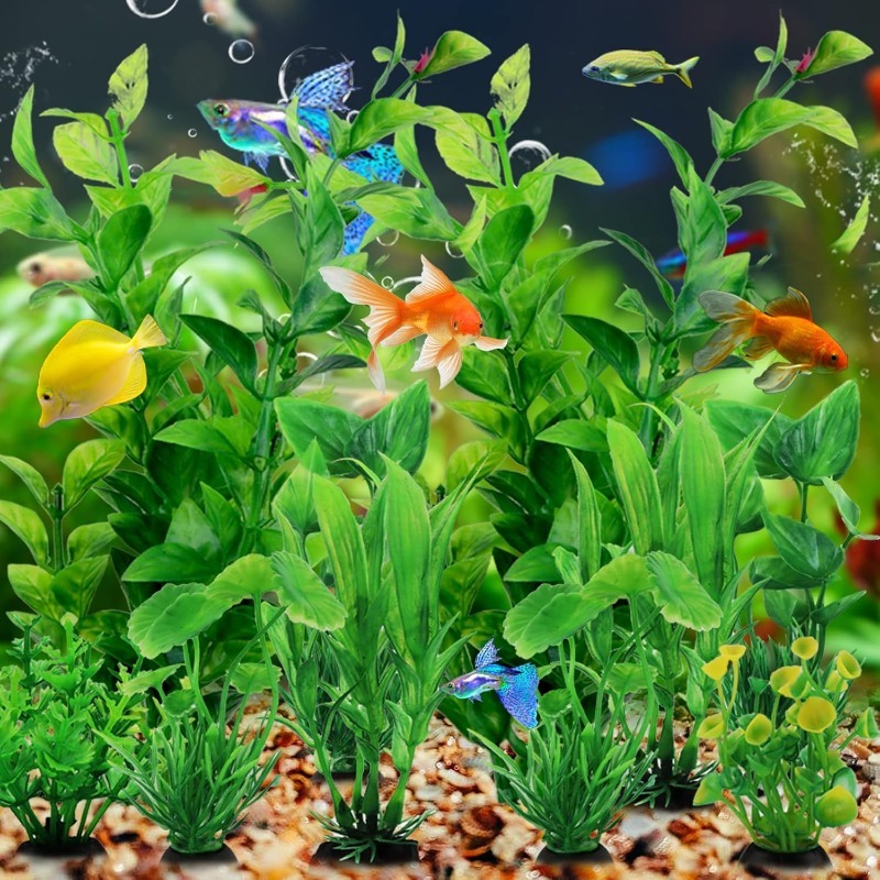 10 ชิ้น/เซ็ตพืชประดับตู้ปลาประ - Aquarium Plant Vine บทวิจารณ์และราคา