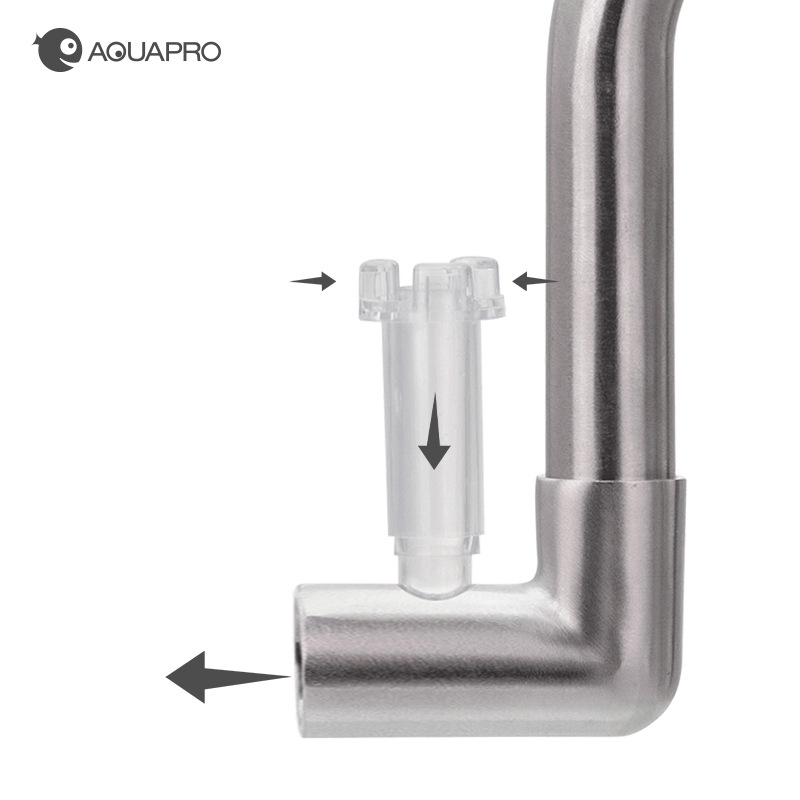 AQUAPRO มินิสแตนเลสไหลเข้า Out - Aquarium Planted Filter บทวิจารณ์และราคา