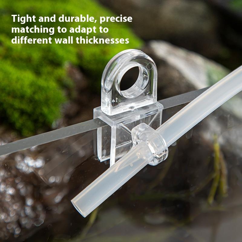 คลิปยึดตู้ปลา 5 ชิ้น ที่ยึดท่อ - Aquarium Lily Pipe บทวิจารณ์และราคา