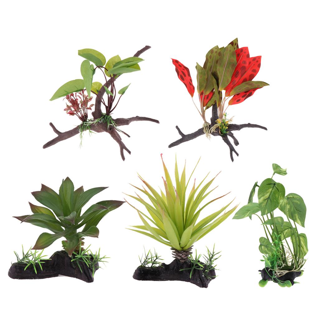 ต้นไม้ประดิษฐ์สำหรับตู้เลี้ยงส - Aquarium Plant Vine บทวิจารณ์และราคา