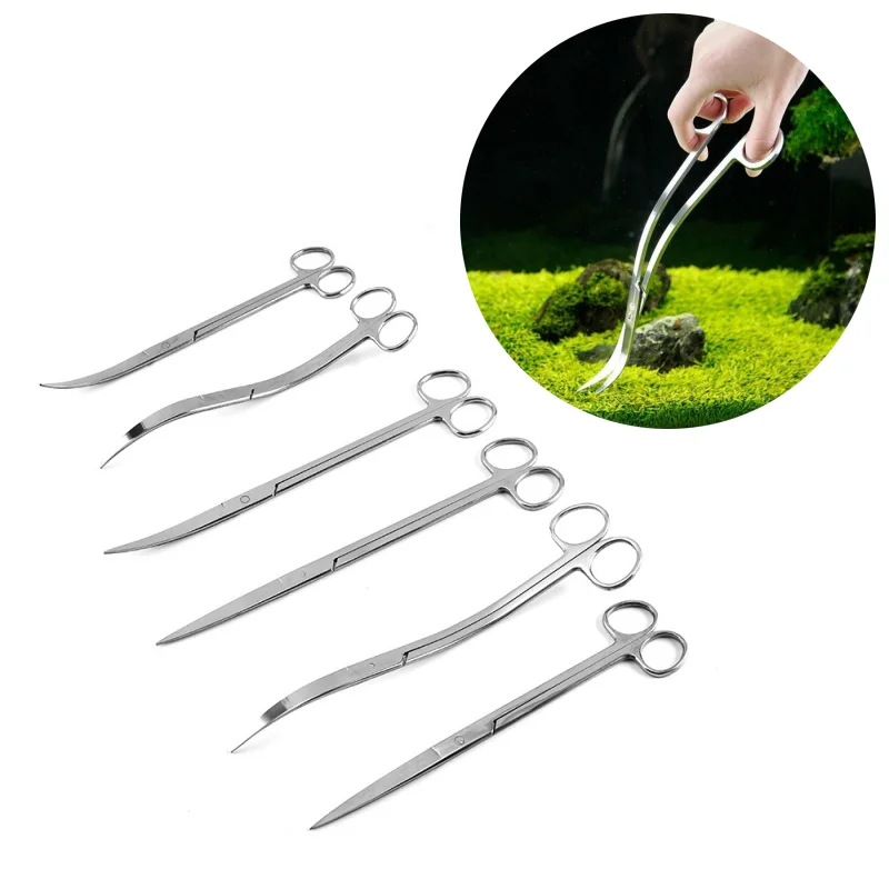 Aquarium กรรไกรเครื่องมือถังปล - Planted Aquarium Cleaning บทวิจารณ์และราคา