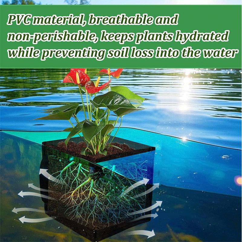 ตะกร้าปลูกต้นไม้ในบ่อตาข่ายสีด - Aquarium Plant บทวิจารณ์และราคา