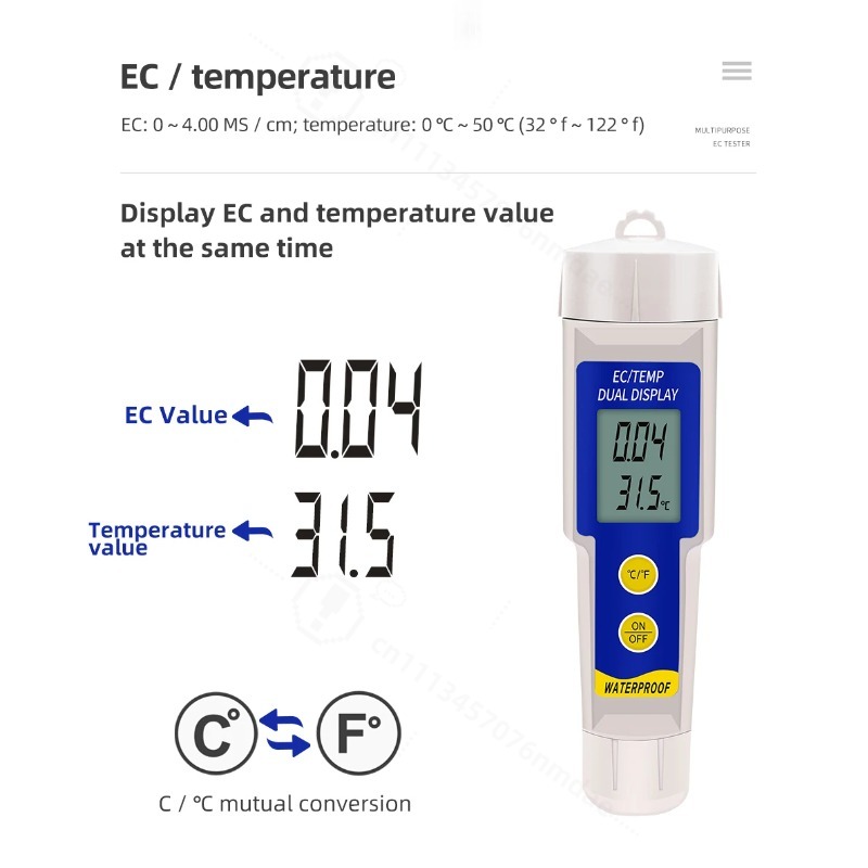 เครื่องวัดค่า EC ของดิน 2 in 1 - Aquarium Plant Lab บทวิจารณ์และราคา