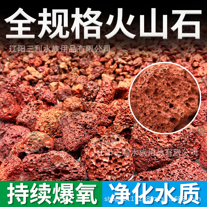 หินลาวาสีแดงธรรมชาติแบบมีรูพรุ - Aquarium Planted Tank Soil บทวิจารณ์และราคา