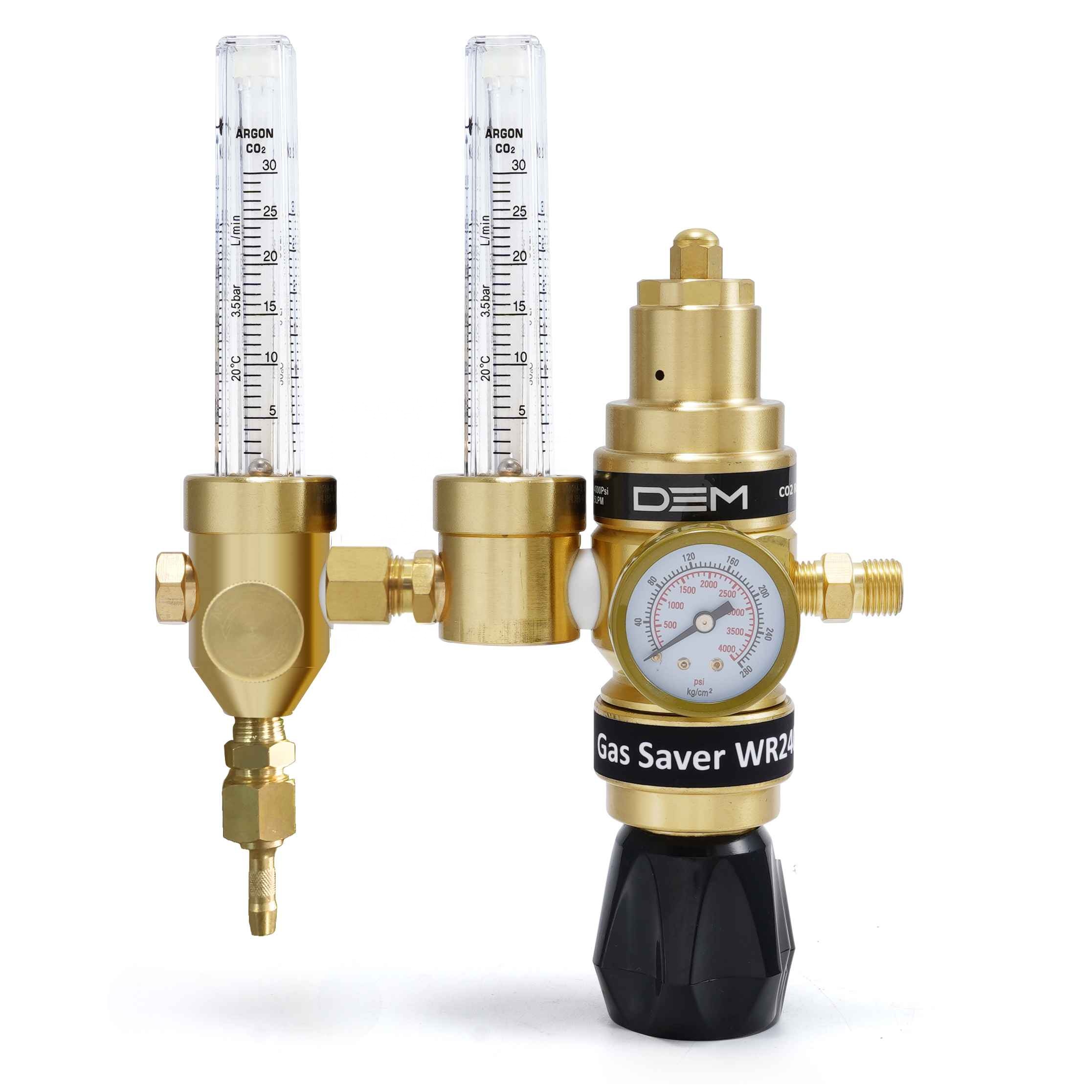 ตัวควบคุมการไหลแบบแม่นยำ DEM W - Co2 Regulator Dual Stage บทวิจารณ์และราคา