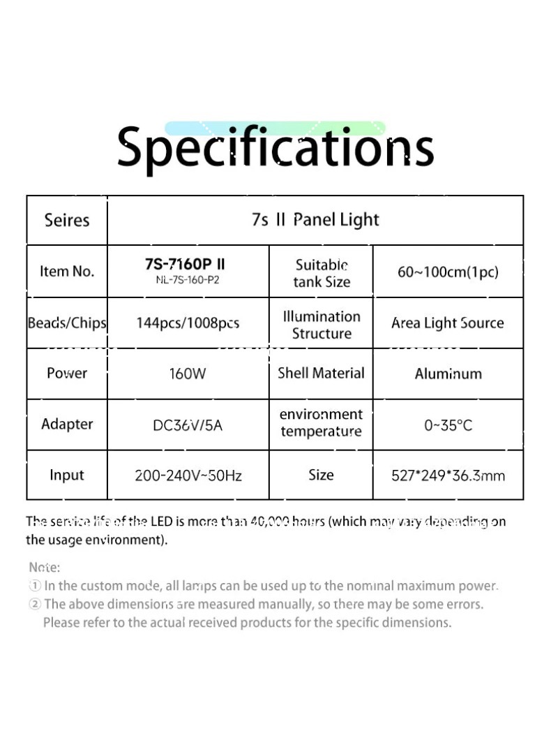 ไฟ LED สำหรับตู้ปลา 160W RGB ส - Aquarium Plant บทวิจารณ์และราคา